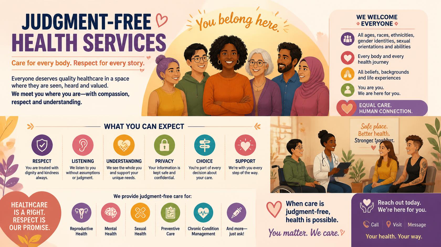 Judgment-Free Health Services: Why They Matter